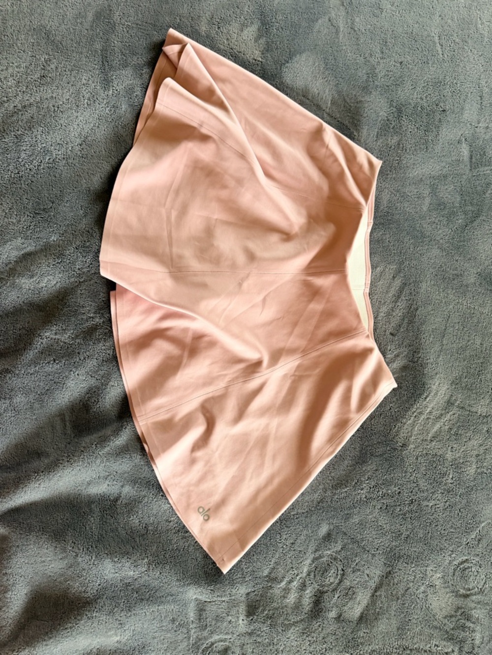 ALO Yoga Pink Down The Line Airlift tennis skort
